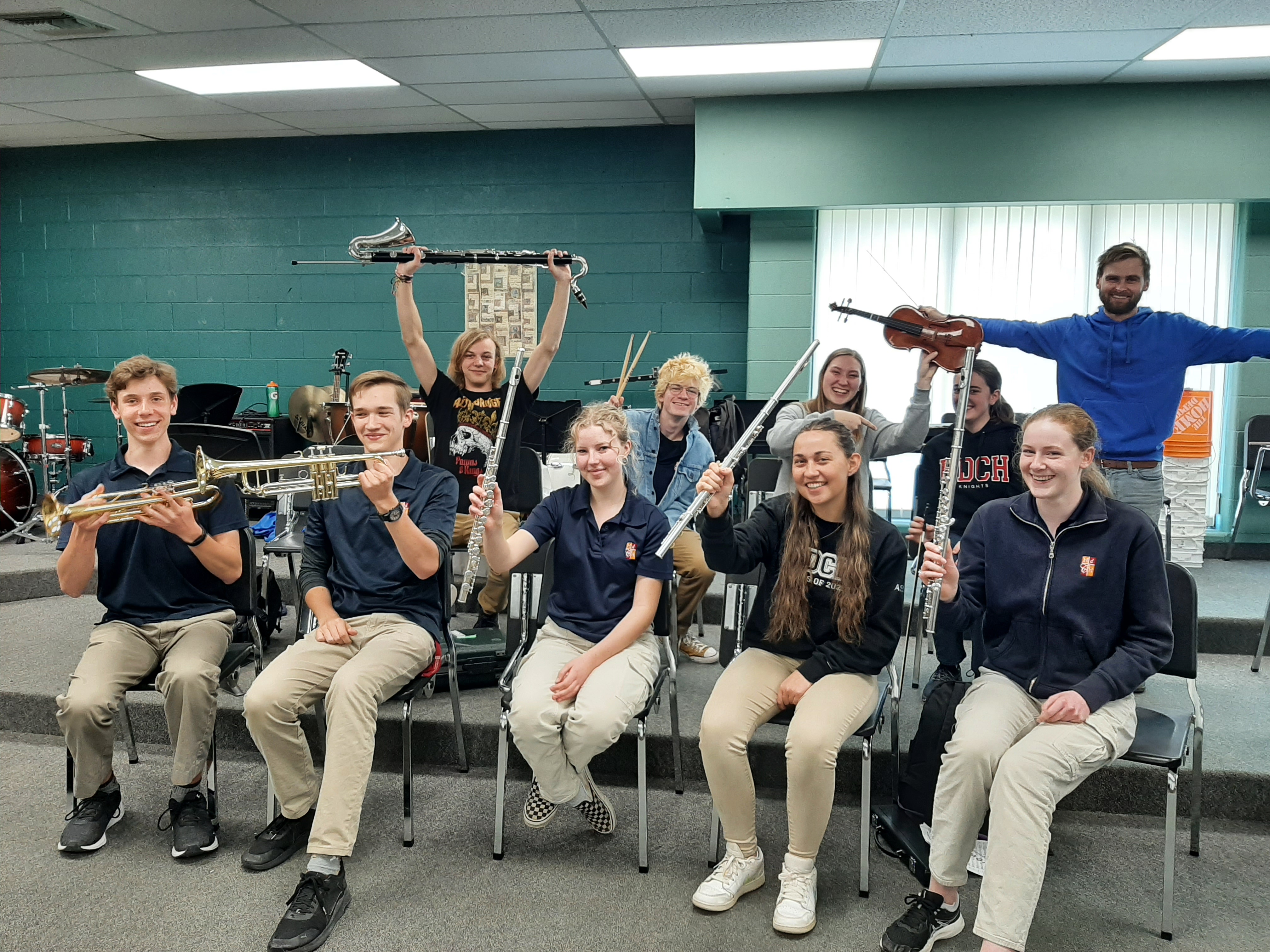 Kids in band