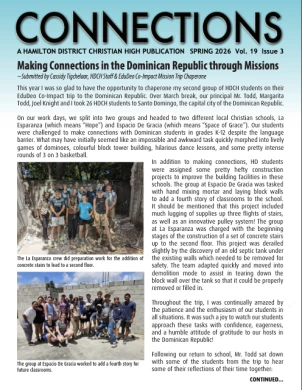 Spring 2026 Connections Cover